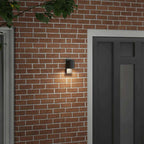 Outdoor Wall Light Black 6.5 x 10.5 x 16 cm