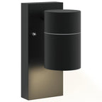 Outdoor Wall Light Black 6.5 x 10.5 x 16 cm