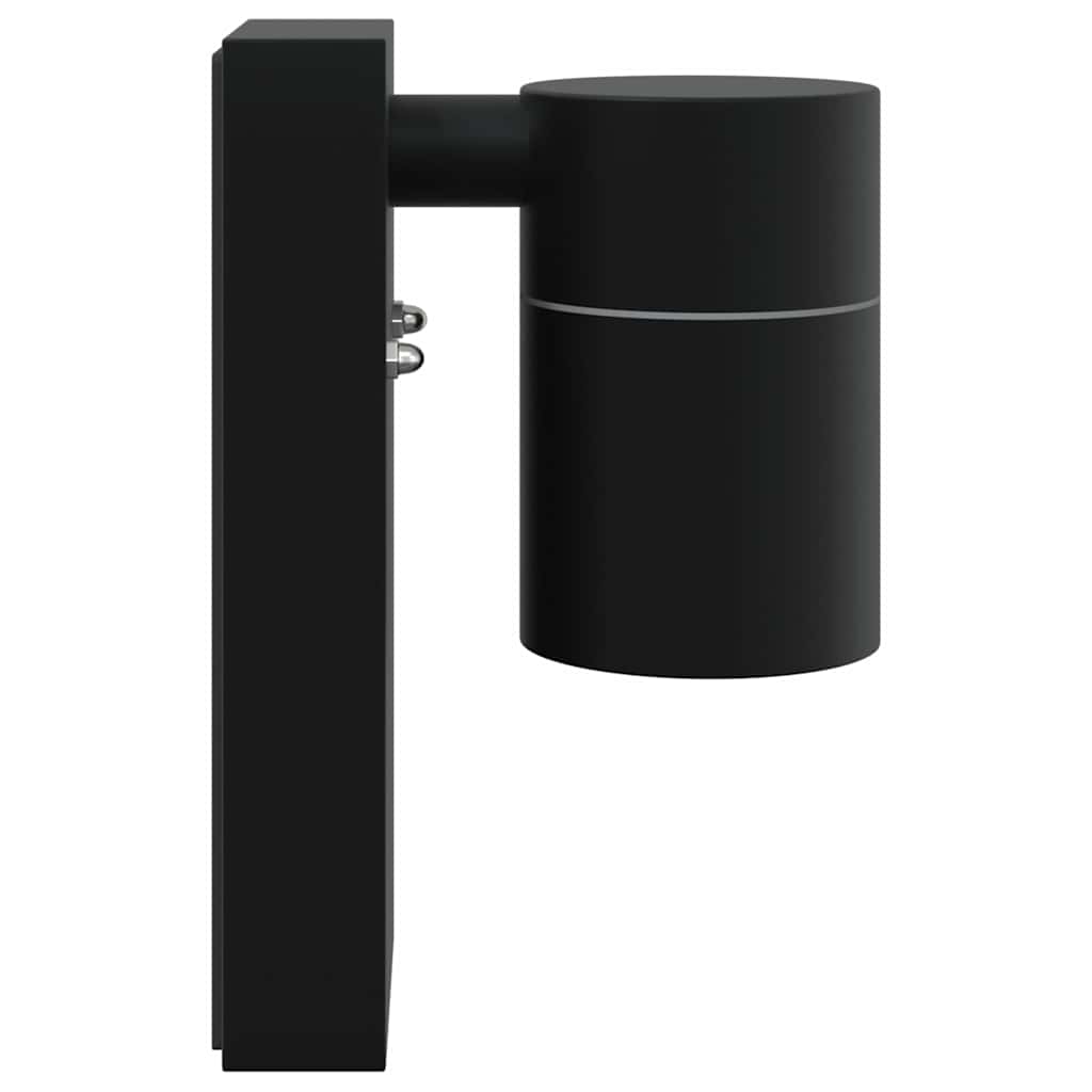 Outdoor Wall Light Black 6.5 x 10.5 x 16 cm