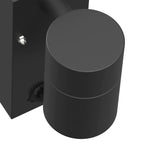 Outdoor Wall Light Black 6.5 x 10.5 x 16 cm