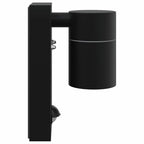 Outdoor Wall Light 2 pcs Black 6.5 x 10.5 x 16 cm