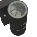 Outdoor Wall Light Black 7 x 10 x 22 cm