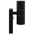 Outdoor Wall Light Black 7 x 10 x 22 cm