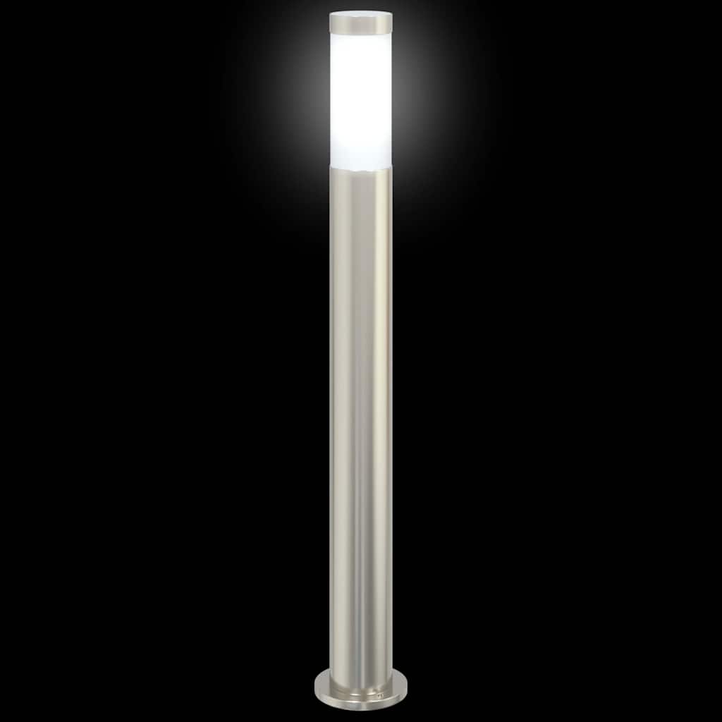 Bollard Light 80 cm Stainless Steel IP44
