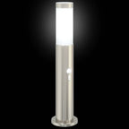 Bollard Light with Sensor 50 cm Stainless Steel IP44
