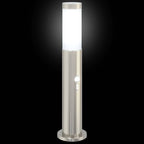 Bollard Lights with Sensor 3pcs 50 cm Stainless Steel IP44