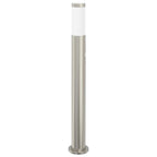 Bollard Light with Sensor 80 cm Stainless Steel IP44