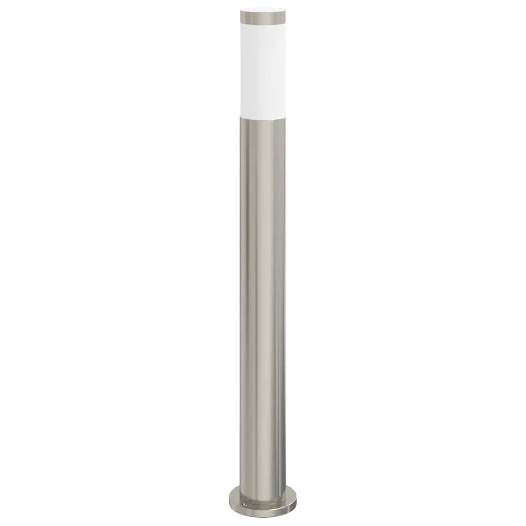 Bollard Light with Sensor 80 cm Stainless Steel IP44