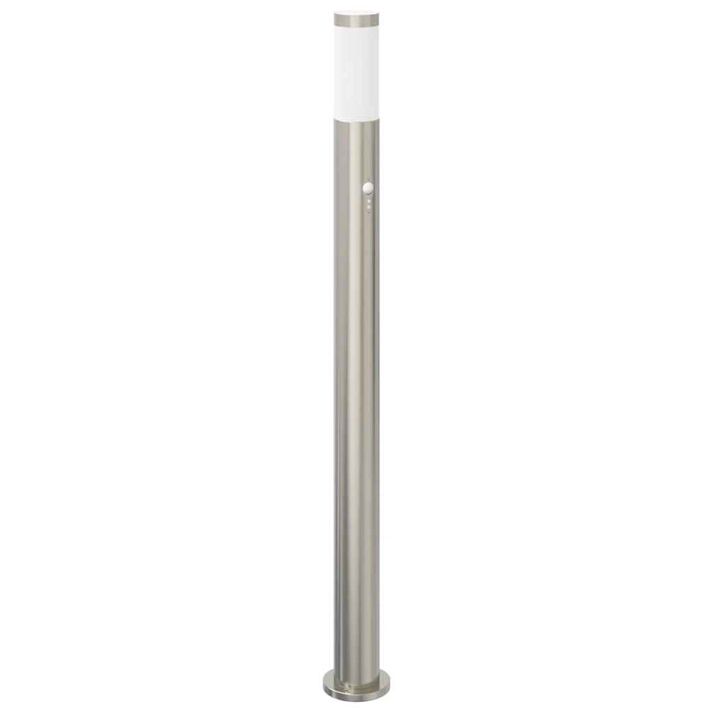 Bollard Lights with Sensor 3pcs 110 cm Stainless Steel IP44