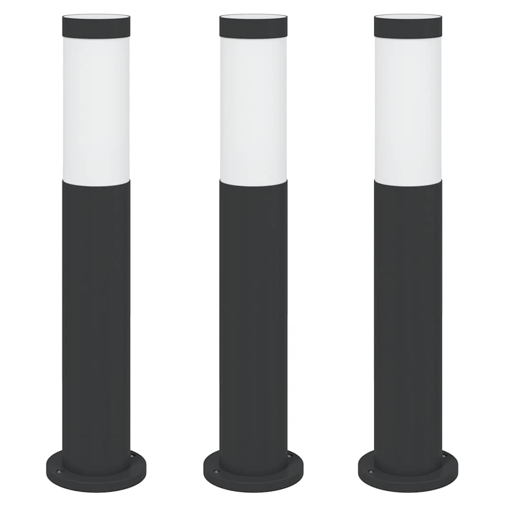 Bollard Lights 3pcs 50 cm Stainless Steel IP44