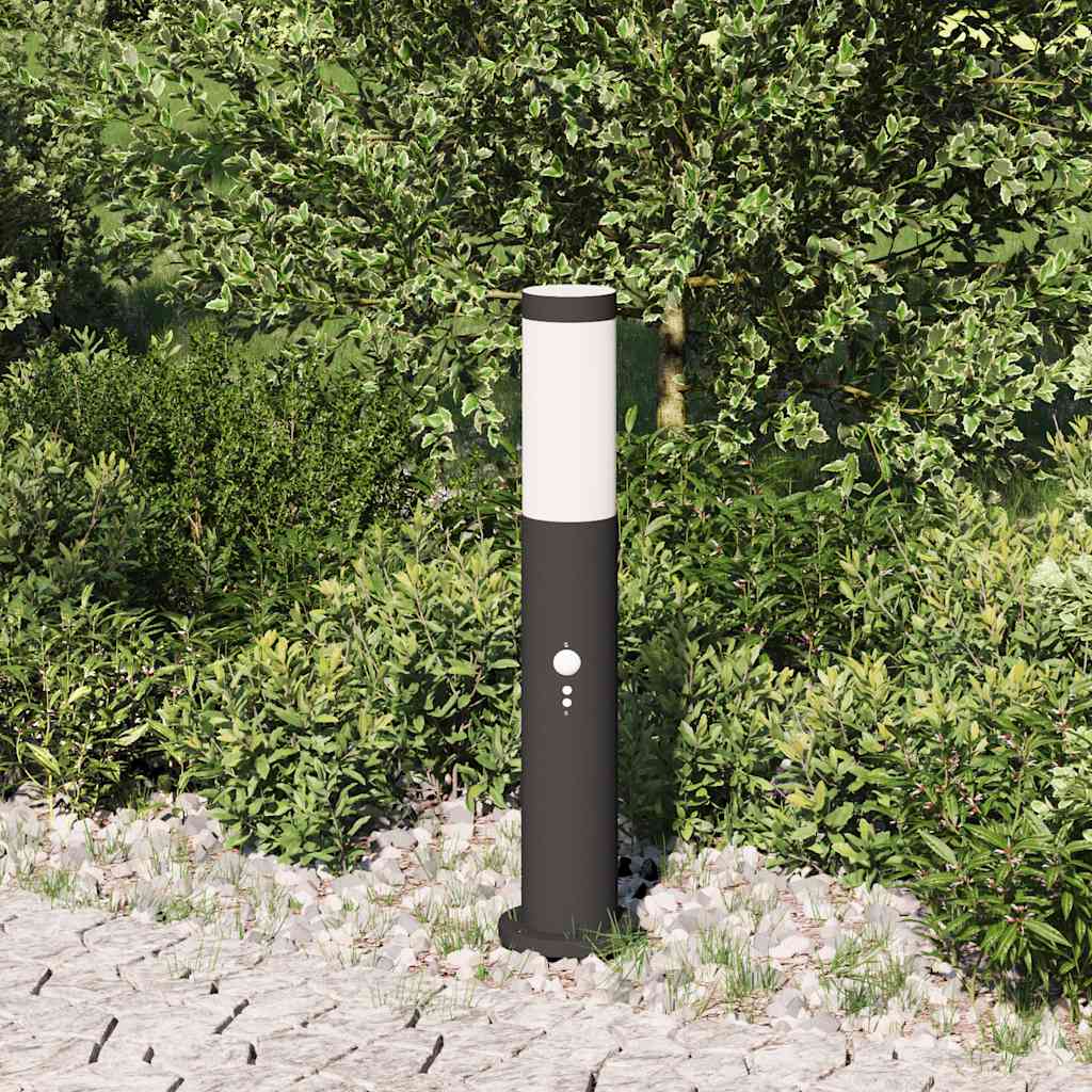 Bollard Light with Sensor 50 cm Stainless Steel IP44