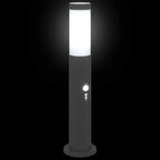 Bollard Light with Sensor 50 cm Stainless Steel IP44