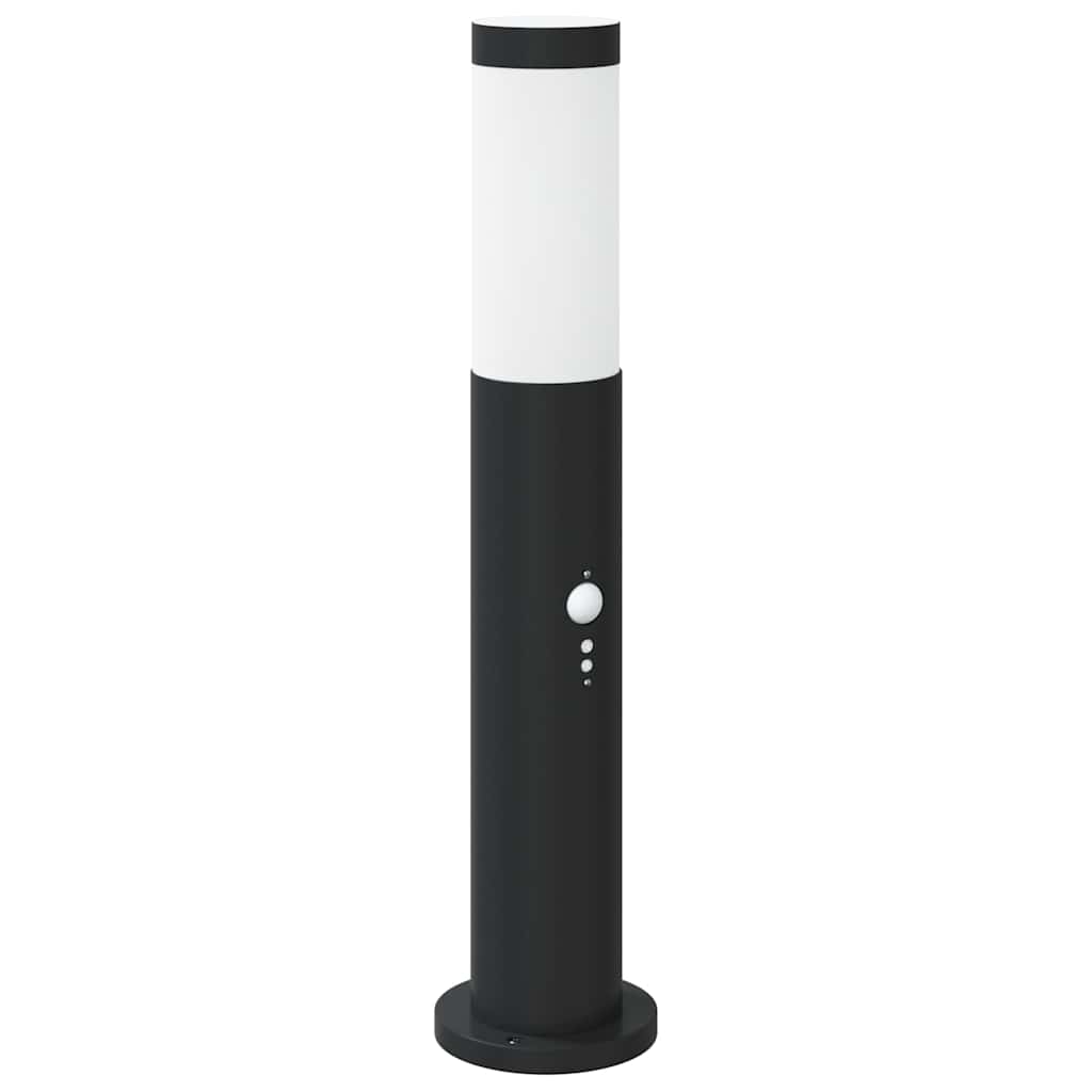 Bollard Lights with Sensor 3pcs 50 cm Stainless Steel IP44