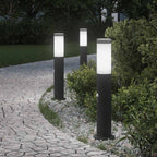 Bollard Lights with Sensor 3pcs 50 cm Stainless Steel IP44