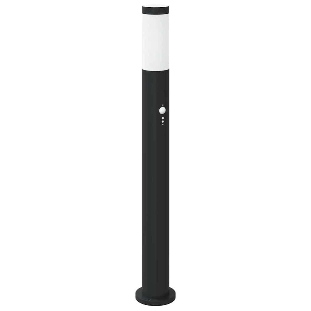 Bollard Light with Sensor 80 cm Stainless Steel IP44