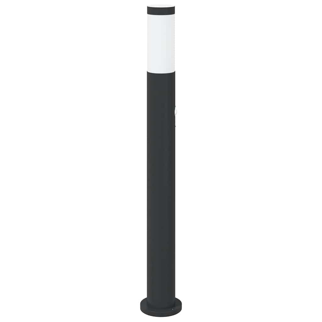 Bollard Light with Sensor 80 cm Stainless Steel IP44