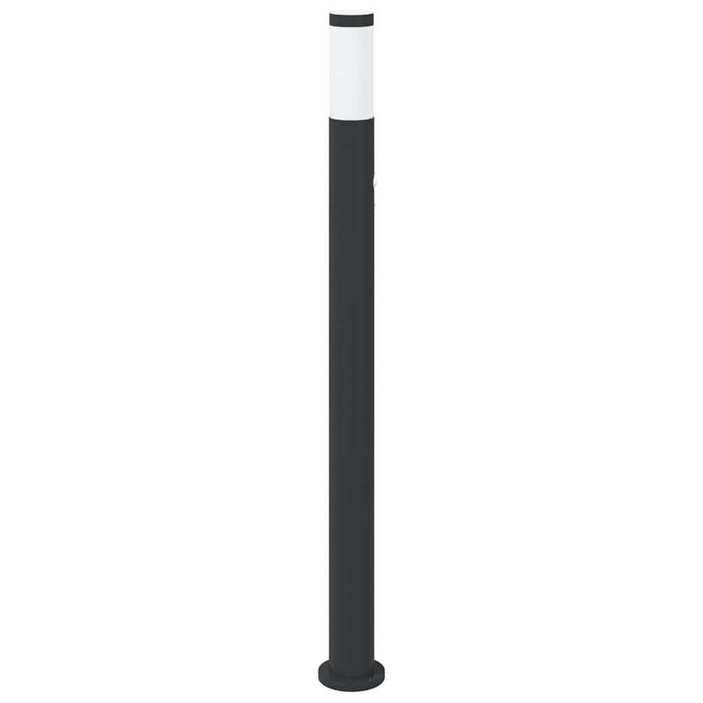 Bollard Light with Sensor 110 cm Stainless Steel IP44