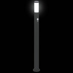 Bollard Light with Sensor 110 cm Stainless Steel IP44
