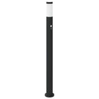 Bollard Lights with Sensor 3pcs 110 cm Stainless Steel IP44