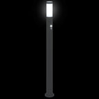 Bollard Lights with Sensor 3pcs 110 cm Stainless Steel IP44