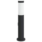 Bollard Light with Outlet 50 cm Stainless Steel IP44