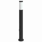 Bollard Light with Outlet 80 cm Stainless Steel IP44