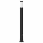 Bollard Light with Outlet 110 cm Stainless Steel IP44