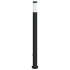 Bollard Light with Outlet 110 cm Stainless Steel IP44