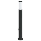 Bollard Light with Sensor&Outlet 80 cm Stainless Steel IP44