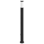 Bollard Light with Sensor&Outlet 110 cm Stainless Steel IP44