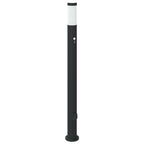 Bollard Lights with Sensor&Outlet 3pcs 110 cm Stainless Steel IP44