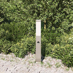 Bollard Light with Sensor 50 cm Stainless Steel IP44