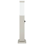 Bollard Light with Sensor 50 cm Stainless Steel IP44