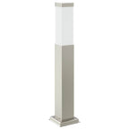 Bollard Light with Sensor 50 cm Stainless Steel IP44