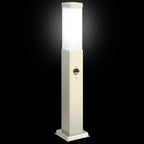 Bollard Light with Sensor 50 cm Stainless Steel IP44