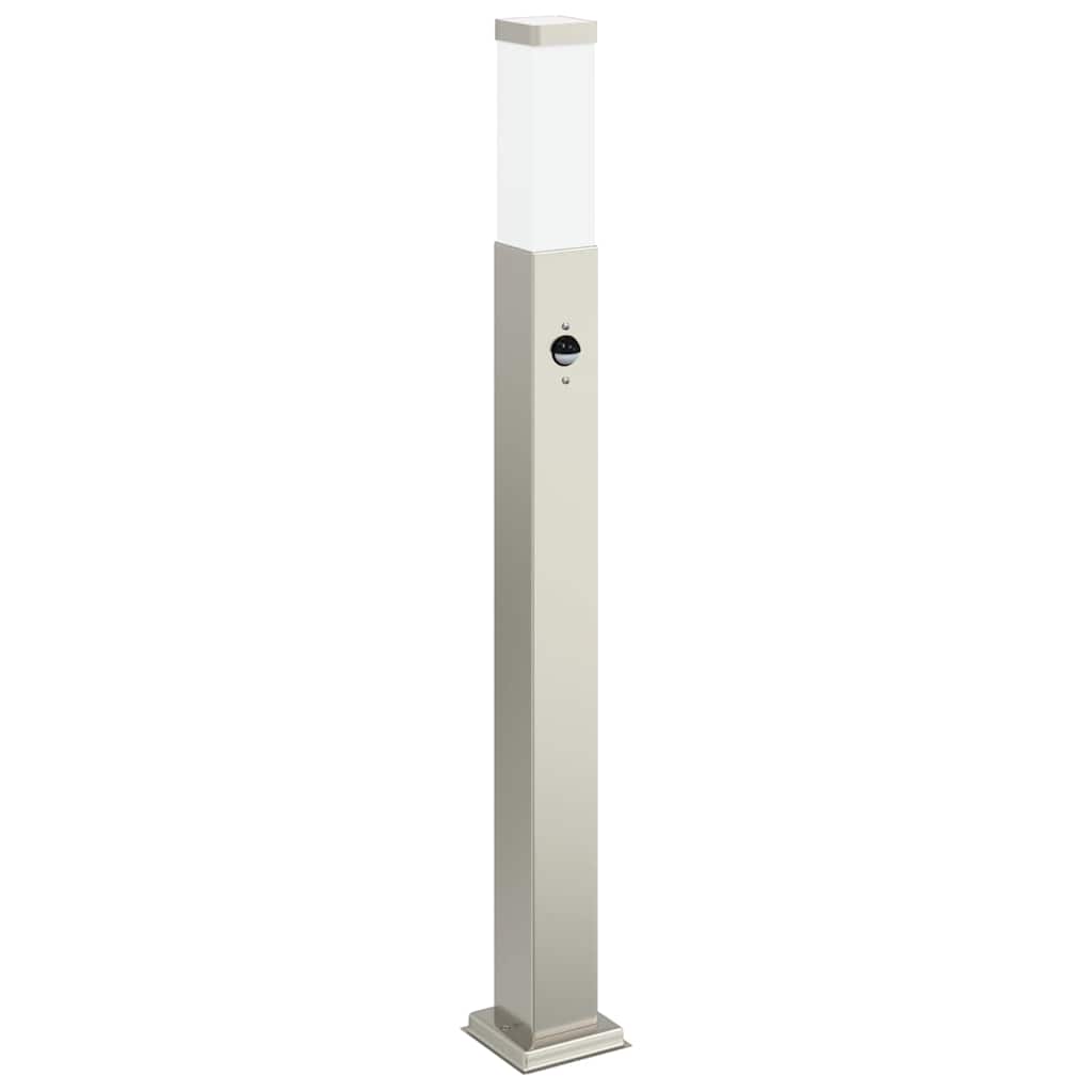 Bollard Light with Sensor 80 cm Stainless Steel IP44