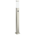 Bollard Light with Sensor 80 cm Stainless Steel IP44