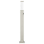 Bollard Light with Sensor 80 cm Stainless Steel IP44