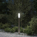 Bollard Light with Sensor 80 cm Stainless Steel IP44