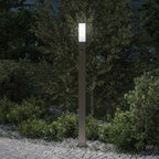 Bollard Light with Sensor 110 cm Stainless Steel IP44