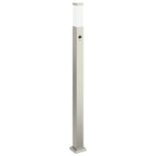 Bollard Lights with Sensor 3 pcs 110 cm Stainless Steel IP44