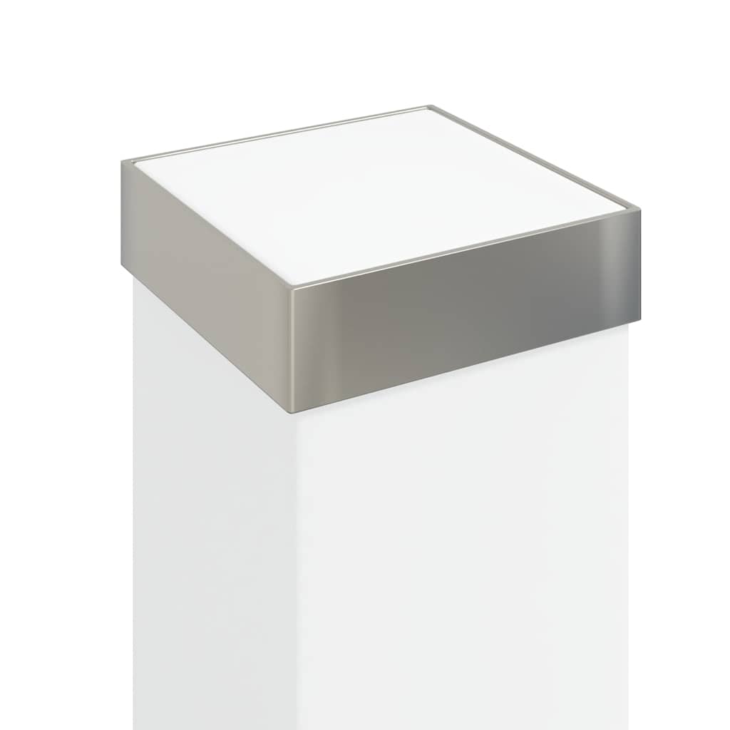 Bollard Light with Outlet 80 cm Stainless Steel IP44