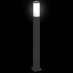 Bollard Lights 3 pcs 80 cm Black IP44