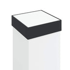 Bollard Light with Sensor 50 cm Black IP44