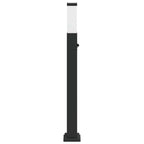 Bollard Light with Sensor 80 cm Black IP44