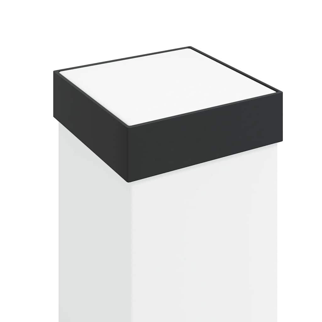 Bollard Light with Sensor 80 cm Black IP44