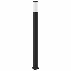Bollard Light with Sensor 110 cm Black IP44