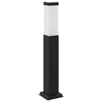 Bollard Light with Outlet 50 cm Black IP44