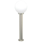 Bollard Light 80 cm Stainless Steel IP44