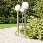 Bollard Lights 3 pcs 120 cm Stainless Steel IP44